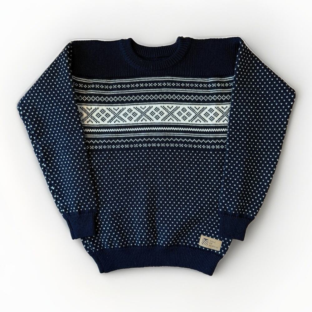 Dale Of Norway Valloy Sweater Small Wool Pullover Nordic Fair Isle Winter